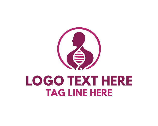 Molecular Human DNA Logo