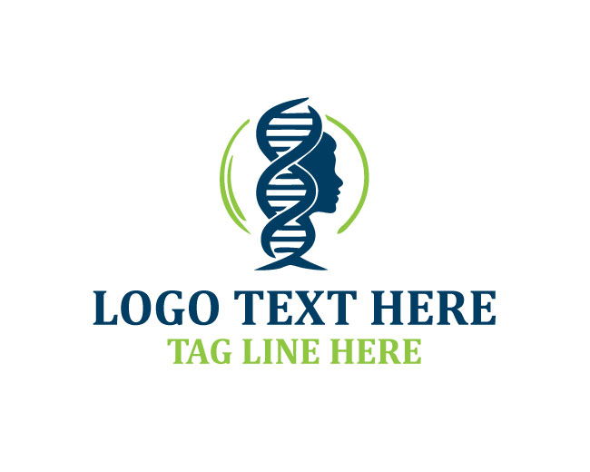 Abstract Human DNA Logo