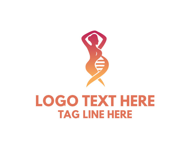Professional Human DNA Logo