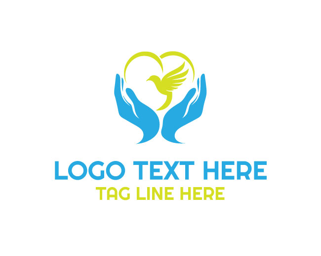 Freedom Hand Bird Logo