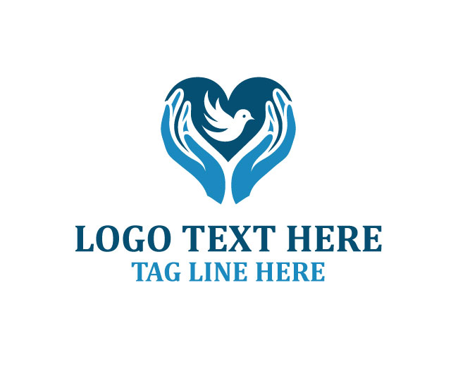 Trust Hand Bird Logo