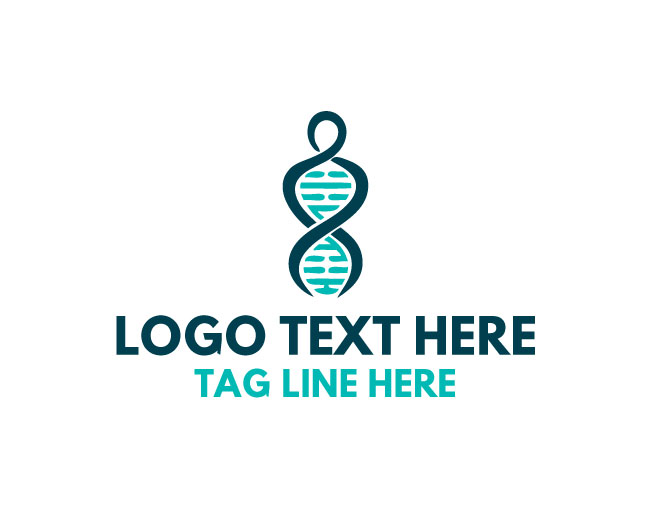 Luxury Human DNA Logo