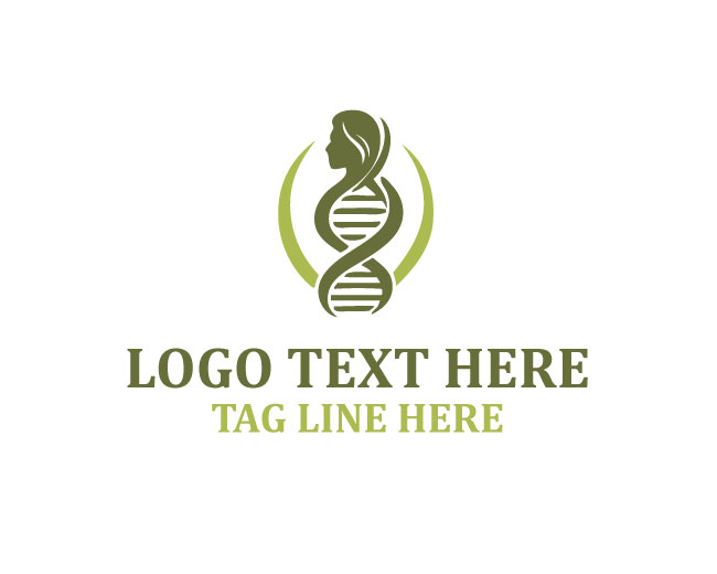  Lady Human DNA Biotech Logo
