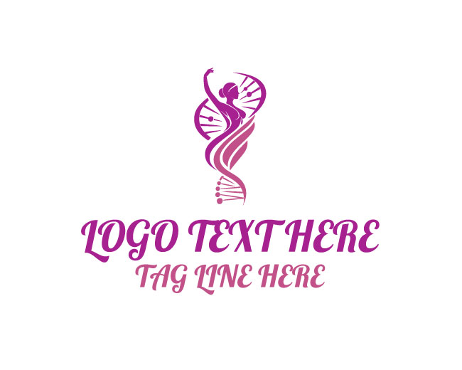 Lady DNA Laboratory Logo