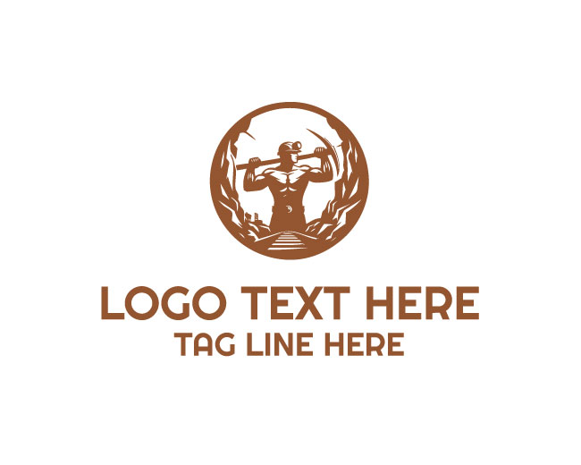 Mine Worker Logo