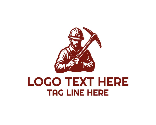 Mine Worker Logo