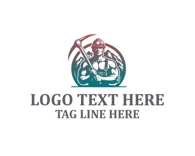 Underground Miner Logo