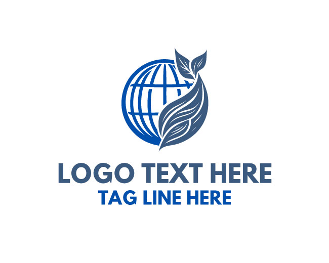 Earth Bloom Circle Logo