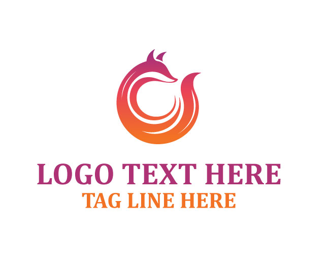 Clever Fox Tail Logo