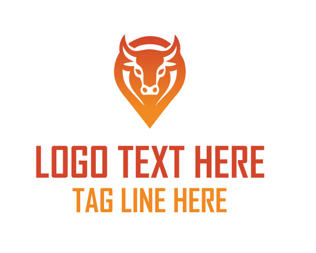 Bull Pin Locator Logo
