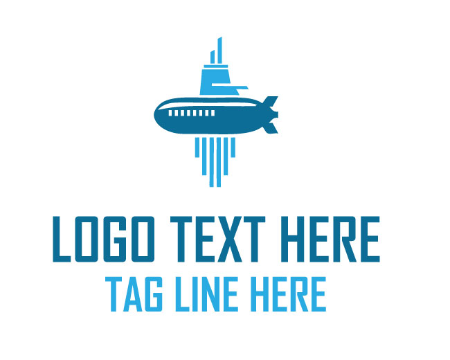 Deep Sea Submarine Logo