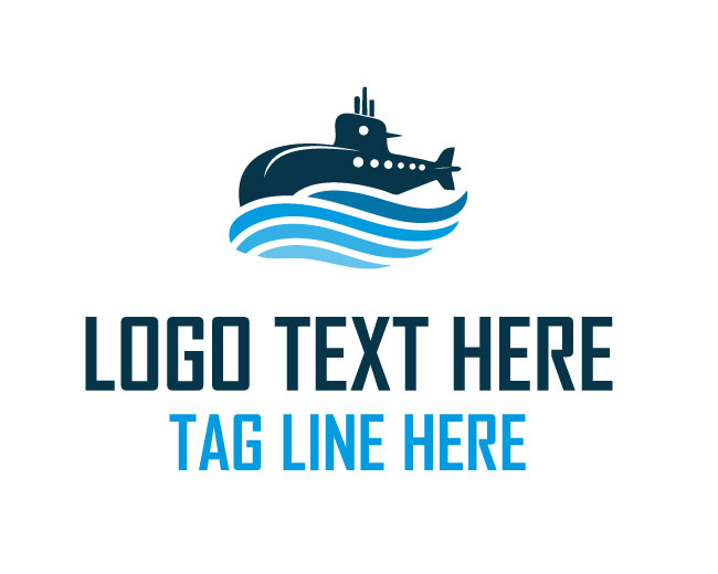 Ocean Pulse Submarine Logo