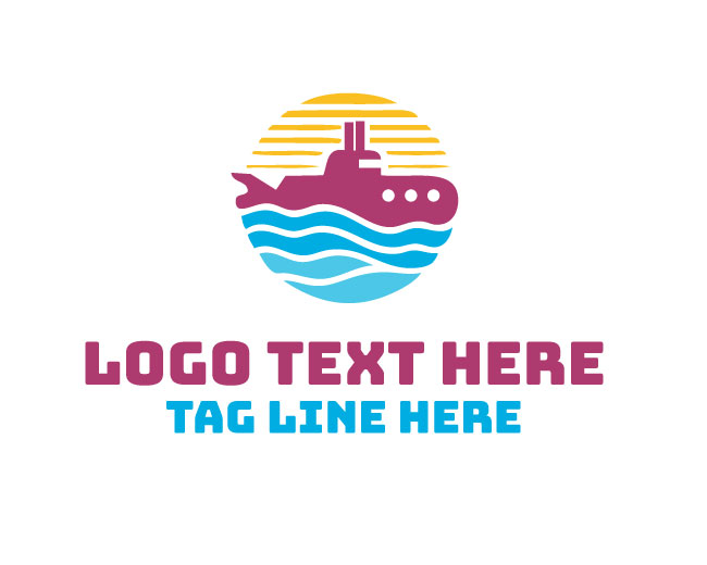 Submarine Wave Logo