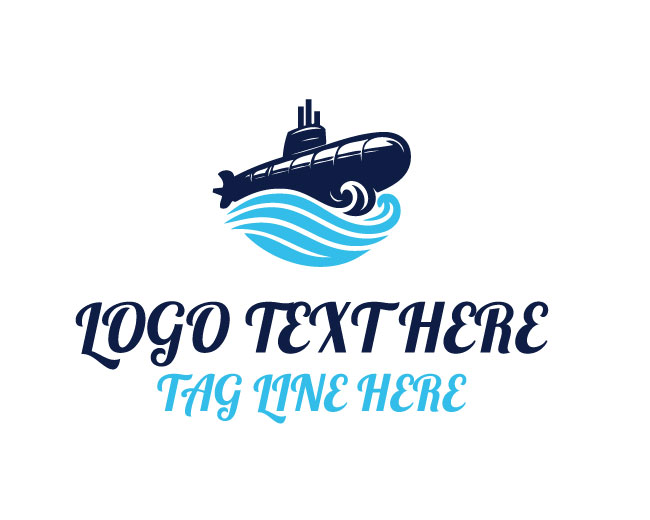 Deep Track Submarine Logo