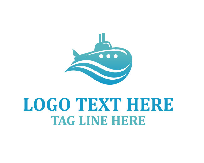 Marine Vector Submarine Logo