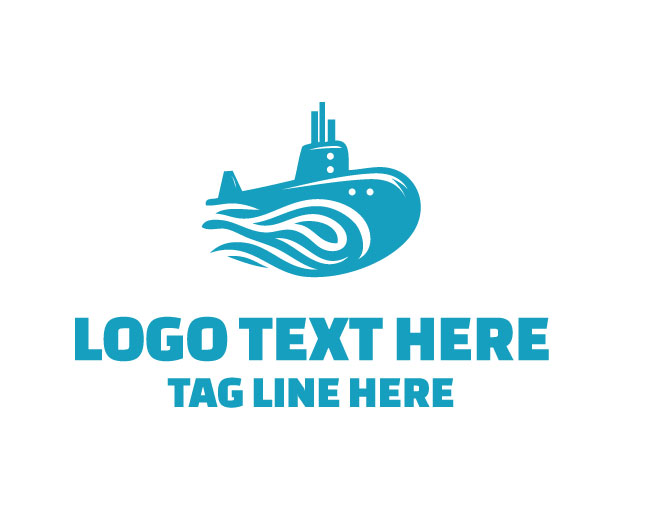 Aqua Navigation Submarine Logo