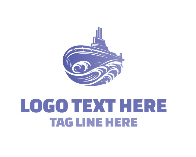  Deep Quest Submarine Logo