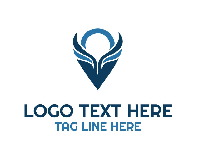 Orbit Wings Locator Logo