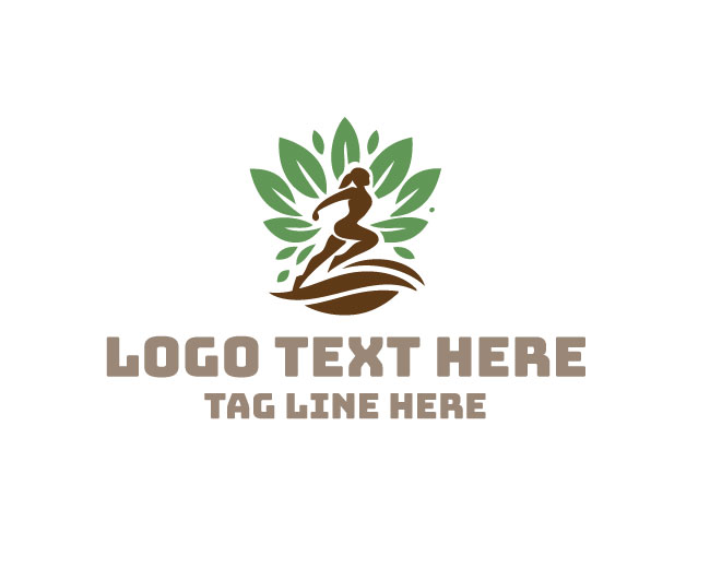 Green Champion Athletic Logo