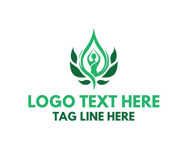 Green Athletic Drop Logo
