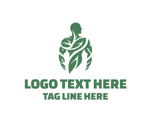 Green Athletic Body Logo