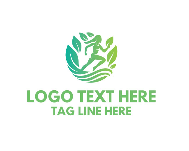 Green Athletic Logo Energy