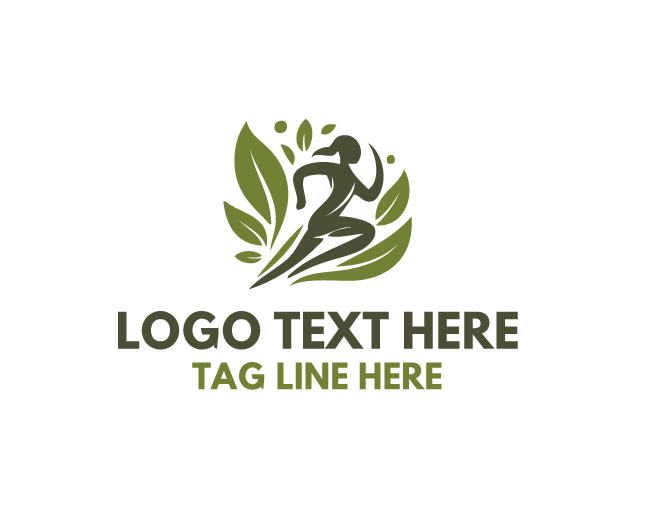  Green Athletic Logo Power