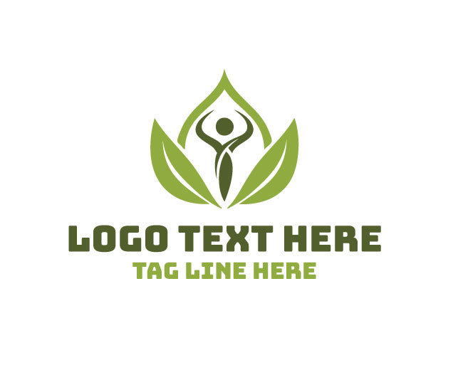  Green Leaves Athletic Logo