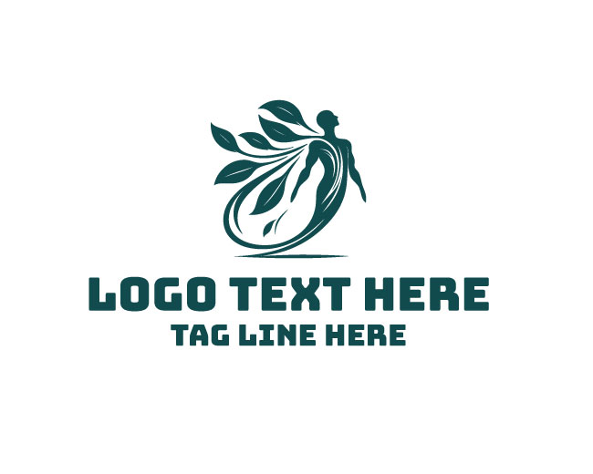 Green Athletic Logo Striker