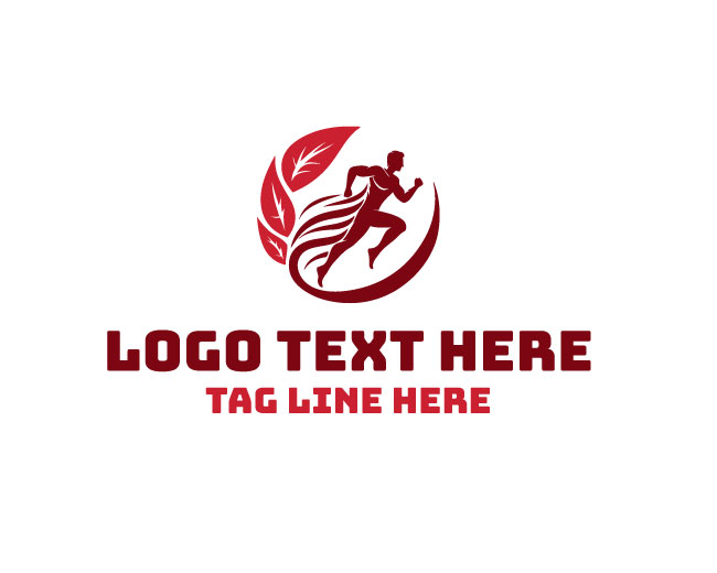 Green Athletic Logo Vector