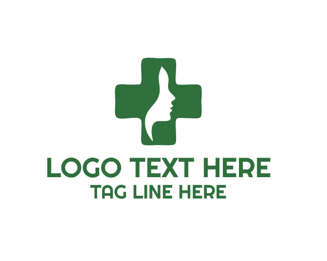  Human Head Care Cross Logo