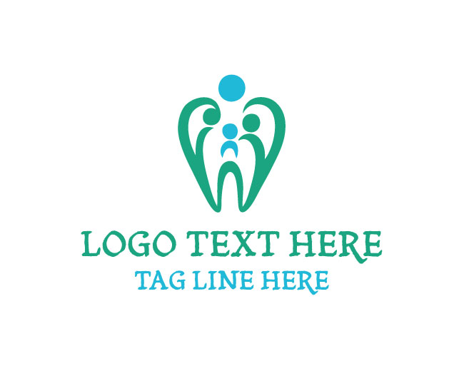 Dental Care Family Logo
