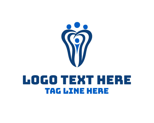 Dental Clinic Family Logo