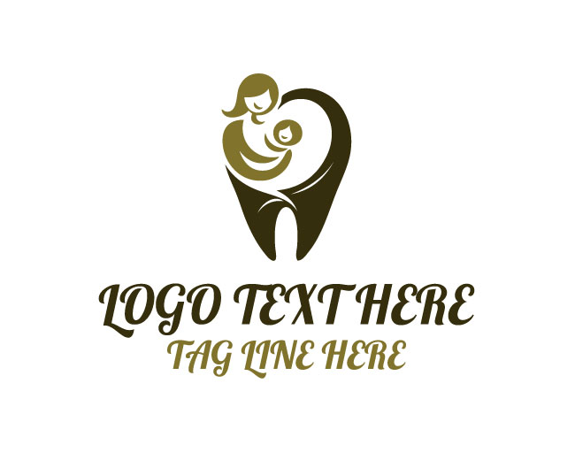 Healthy Family Smile Logo