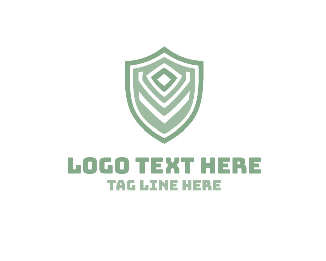 Futuristic Shield Logo