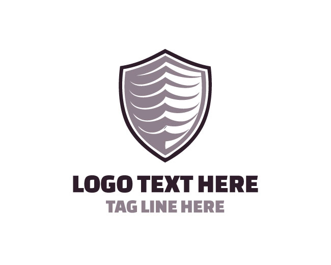 Abstract Shield Logo