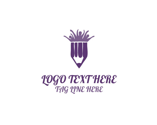 Kids Pencil Logo Creative Classroom