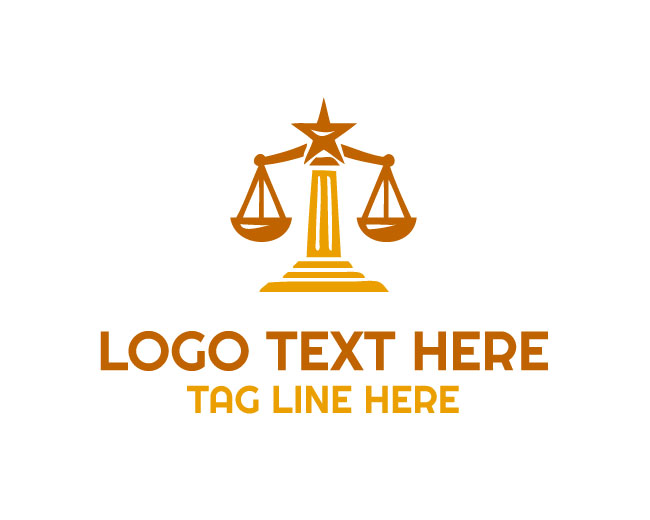 Royal Star Pillar Justice Logo.