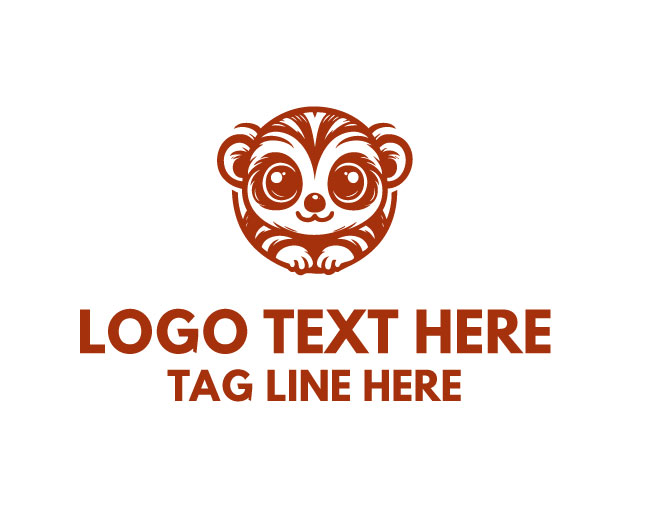 Cozy Loris Mascot Logo