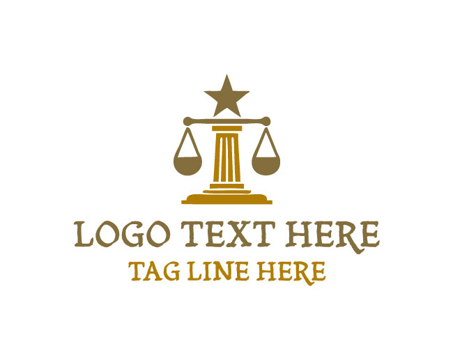 Luxury Star Pillar Justice Logo