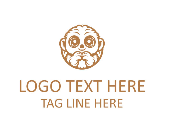  Playful Baby Loris Logo