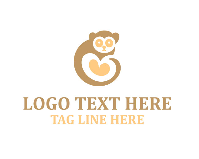  Happy Cute Loris Logo