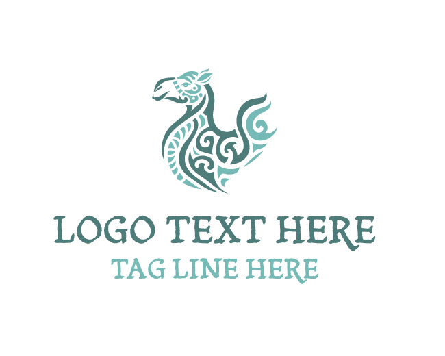 Tribal Camel Logo Modern