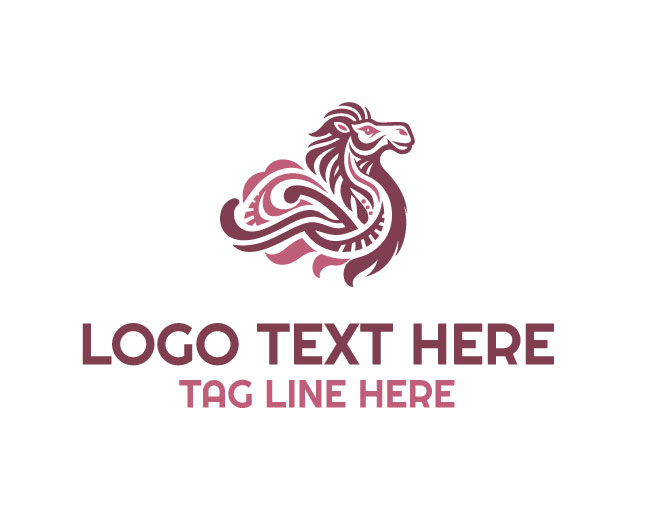  Desert Tribal Camel Logo