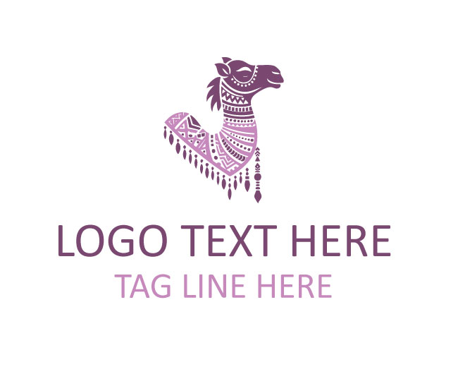 Premium Tribal Camel Logo