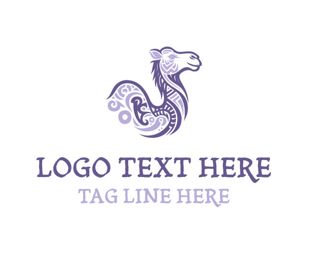 Royal Tribal Camel Logo
