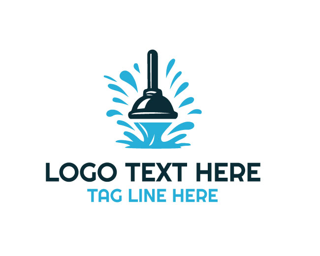 Plunger Logo Modern
