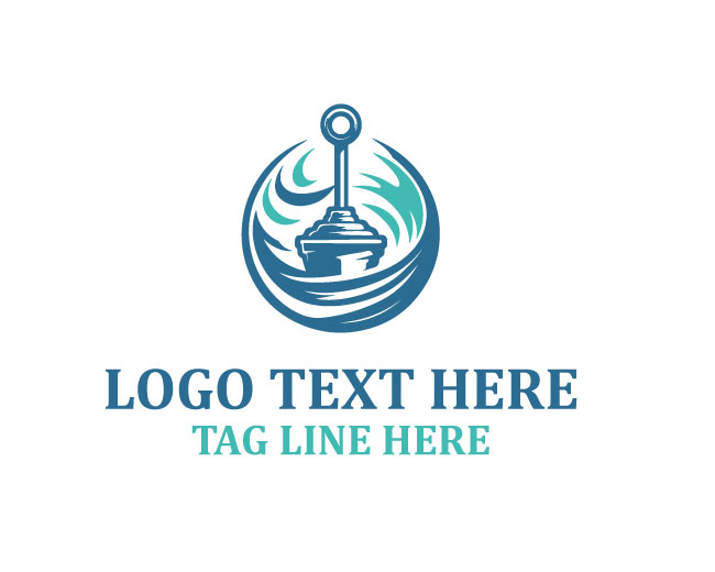 Handyman Plunger Logo