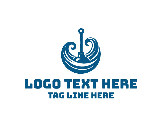Metallic Plunger Logo