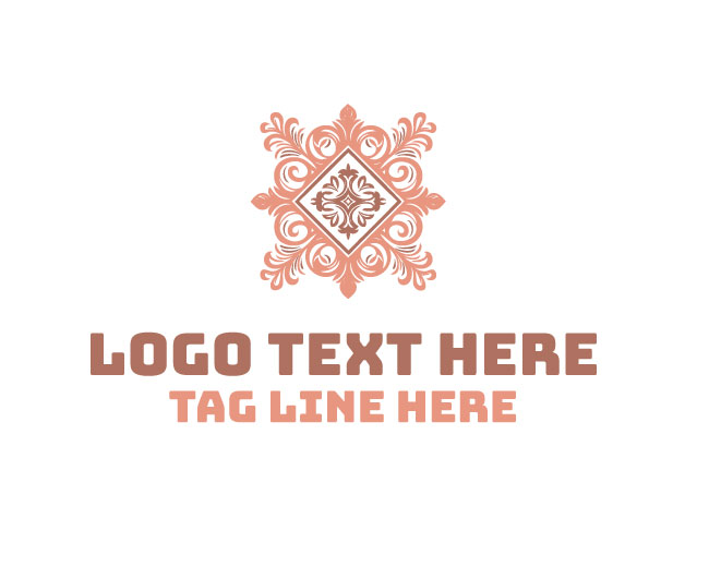 Classic Floral Decorative Logo